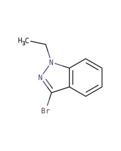 Astatech 3-BROMO-1-ETHYL-1H-INDAZOLE, 95.00% Purity, 0.25G
